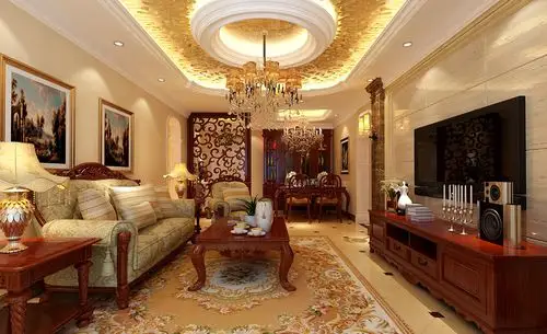 首页 装修案例 本案亮点:                          古典欧式风格是