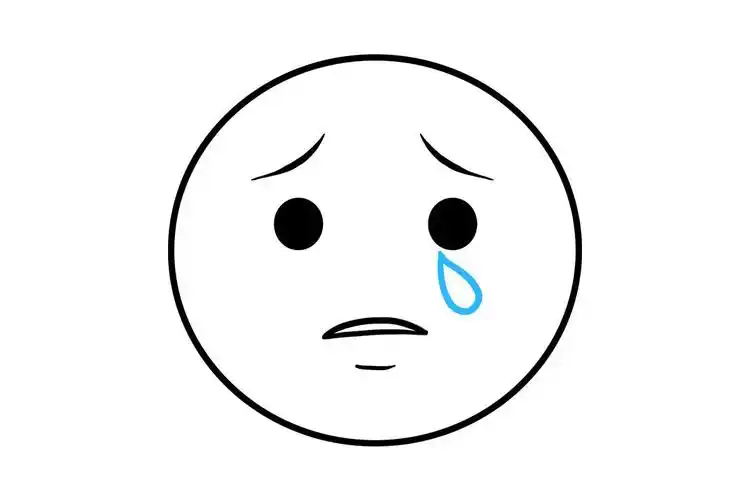 哭泣表情怎么画-图5