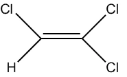 三氯乙烯结构式