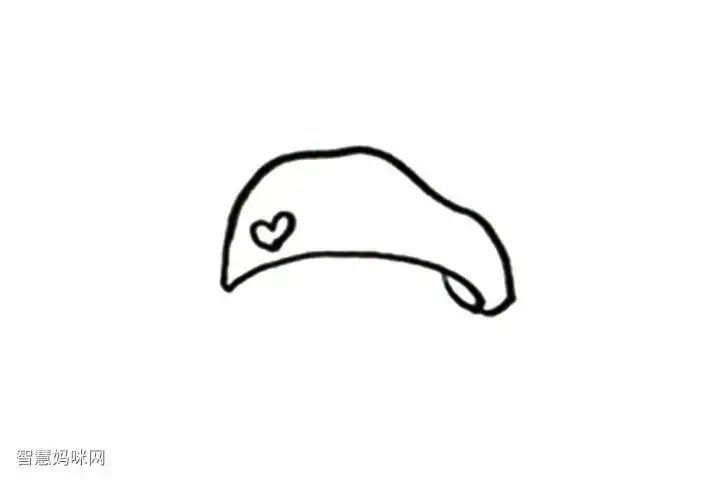 帽子简笔画大全 贝雷帽怎么画 - 智慧妈咪网
