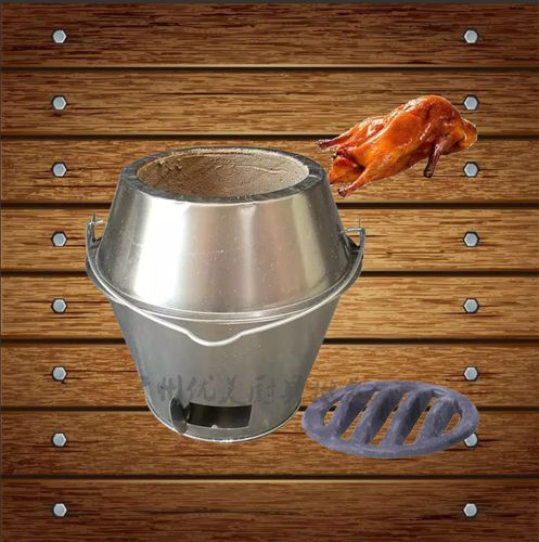 90世厨双层烤鸭炉烧鹅炉果木炭商用烧鸭烤炉炭式烤鸡烧腊炉烤肉炉