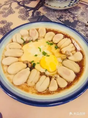 食八档·小网海鲜(第一百货店)墨鱼蛋蒸蛋图片