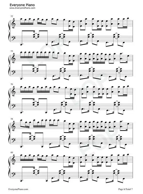 坐上我的野摩托-抖音五线谱预览6-钢琴谱文件(五线谱,双手简谱,数字谱