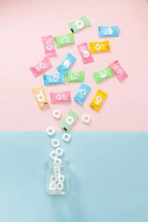 【产品摄影】客片分享 一组简约风糖果拍摄