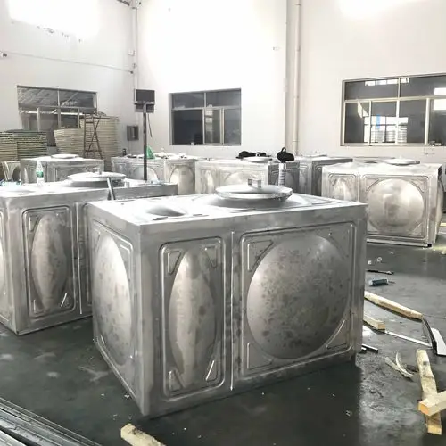 加厚304不锈钢水箱方形水塔消防生活水箱保温储水集热工程1t5吨