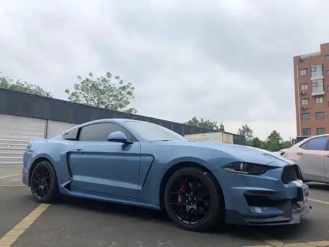 野马 水晶瓷器蓝加拉花点缀 不一样得感觉