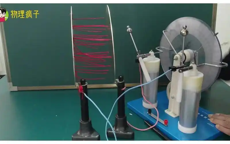 物理实验谁说带电平行金属板间的电场是匀强电场我想看看什么样