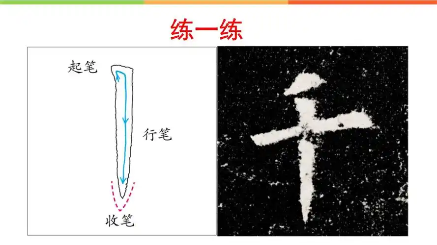 楷书竖的写法课件_第5页