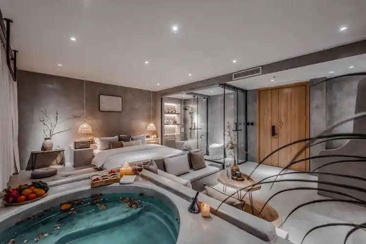 大理逐屿民宿酒店客栈设计效果图 - 云南蓝柚酒店民宿设计装修