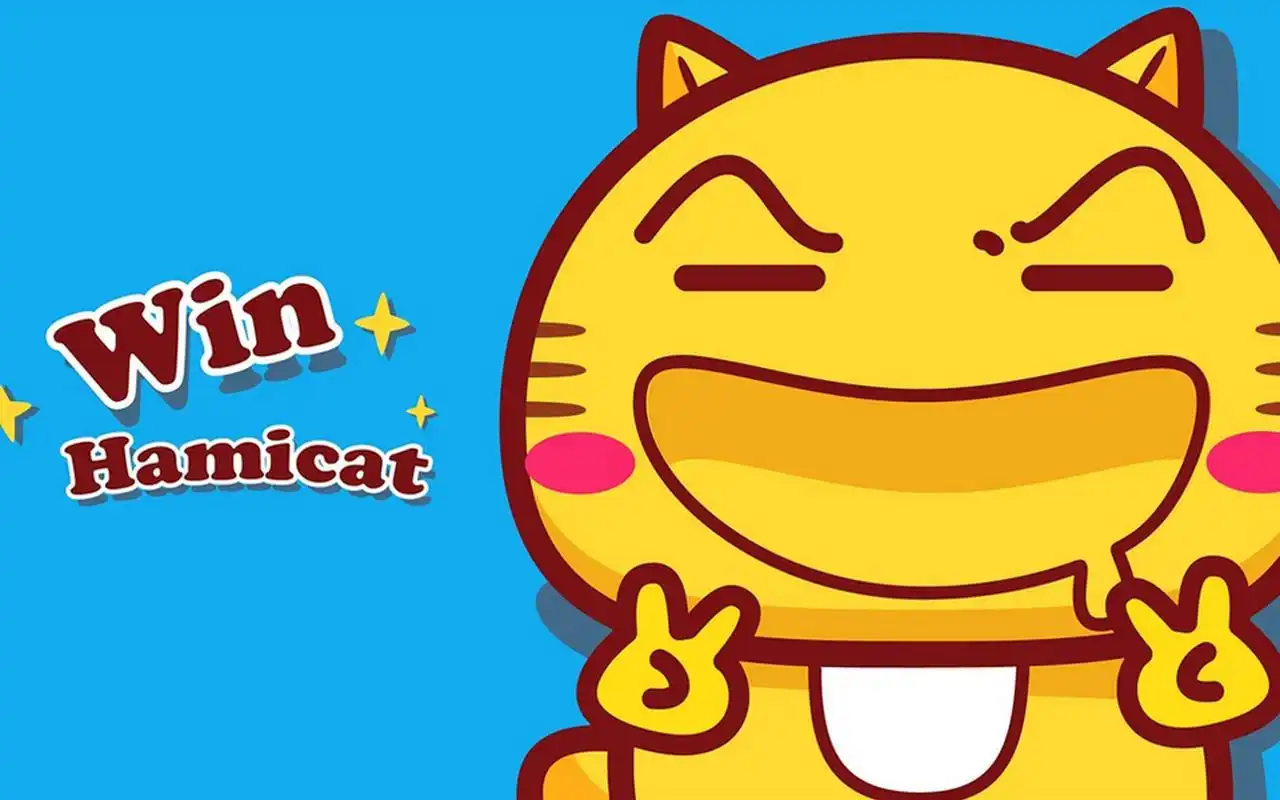 可爱卡通哈咪猫搞怪表情图片桌面壁纸-卡通动漫-手机壁纸下载-美桌网