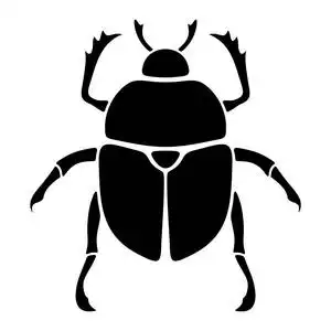 圣甲虫标志图片