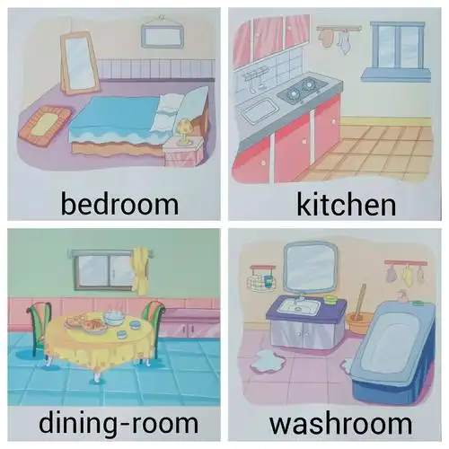 东方精灵双语幼儿园果果二班英语活动"where are you?