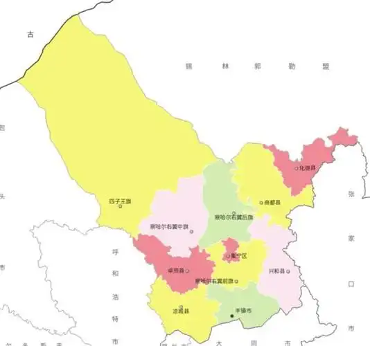 1,乌兰察布市有几个区几个县:中国行政区划——内蒙古乌兰察布