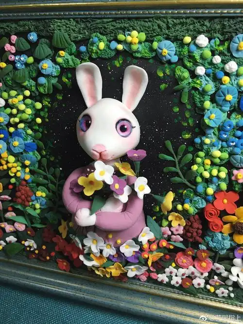 超轻粘土浮雕画～|手工艺|其他手工艺|艺然手作 - 原创作品 - 站酷