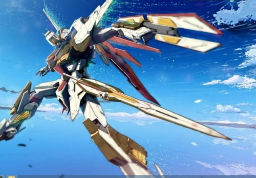 请问谁有这张高达图的高清原图啊?