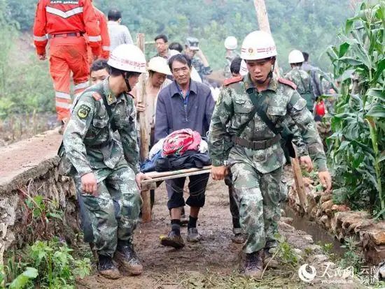 云南省昭通市鲁甸县发生6.5级地震