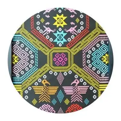 广西壮族传统装饰画壮锦绣花民族特色装饰送礼工艺品壮锦