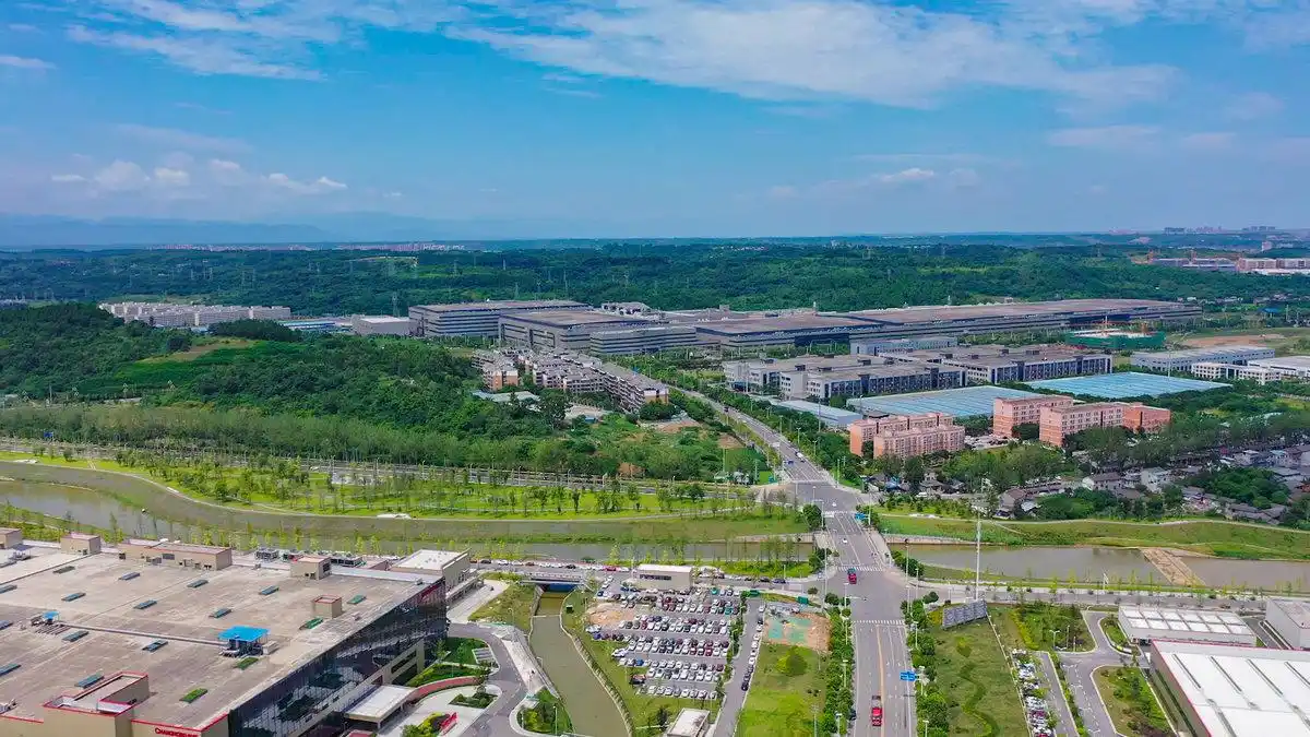 绵阳科技城新区(科技城新区宣传服务中心供图)