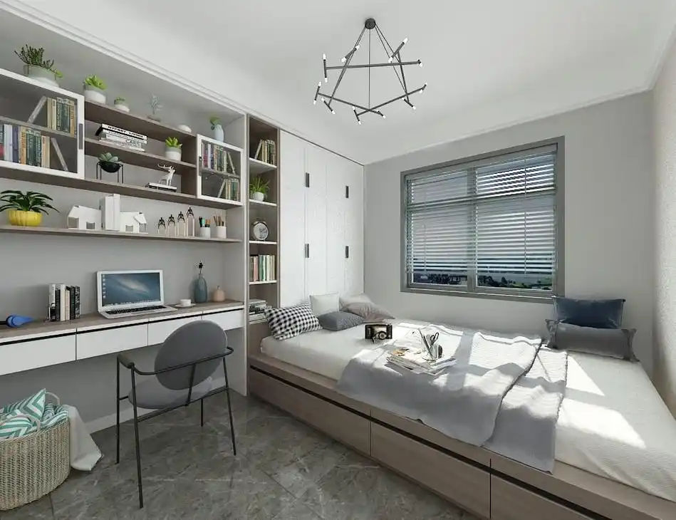 小户型卧室榻榻米装修图