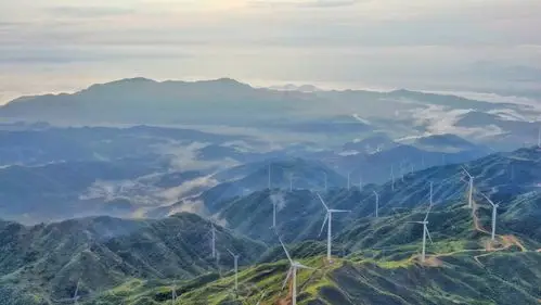 陆丰最高峰陂洋风电场