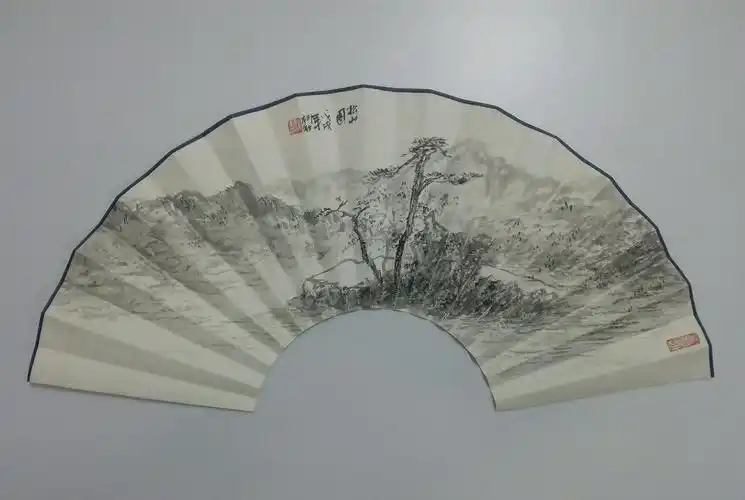 折扇尚古|池德东山水画扇面近作