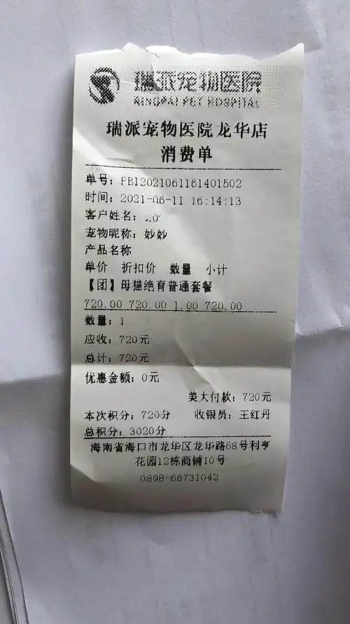 【求助】崽绝育一周后腹部大洞,瑞派诺康医院说需要理疗三周?