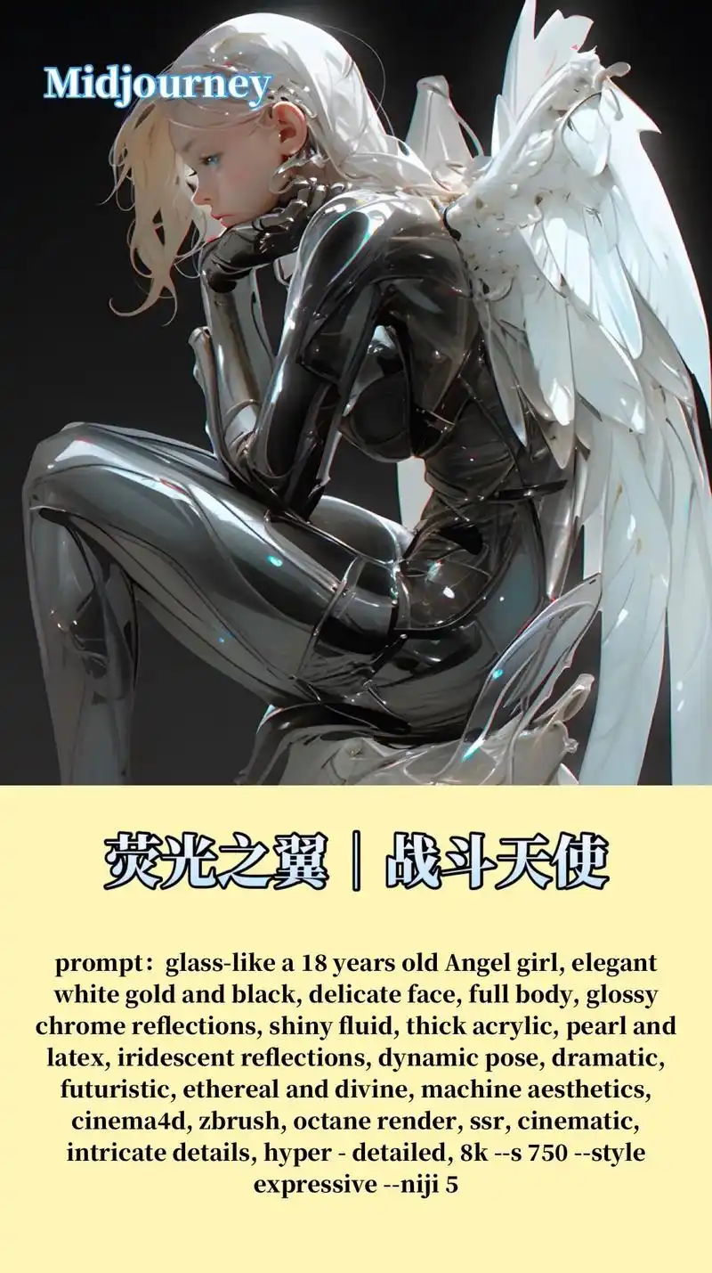 闪耀荧光之翼|战斗天使.在一个未来充满科技感的世界中,有一位 - 抖音