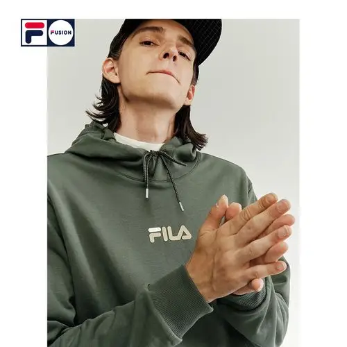 filafusion斐乐男子连帽卫衣2020冬季新款街头运动卫衣