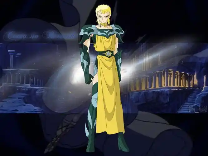 后发座的日冕圣斗士,其实力十分强大,受阿贝尔(又译亚伯)之命,杀死"