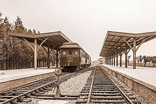 老,上海,火车站