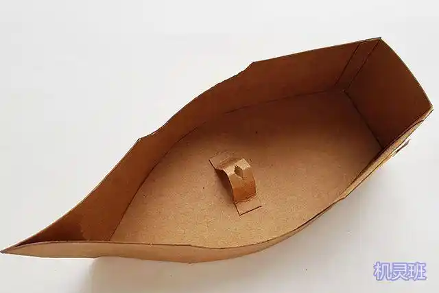 简单手工制作纸船剪一剪贴一贴就能完成的海盗船步骤图解