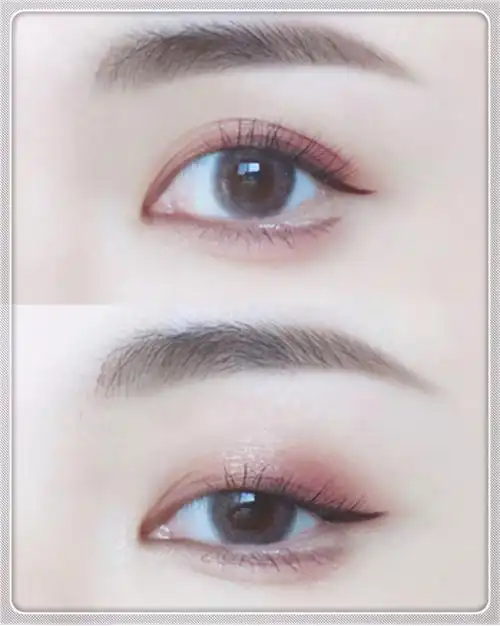 和柳叶眼一样有着优越条件的桃花眼也不要太过于强调眼妆的作用,含情