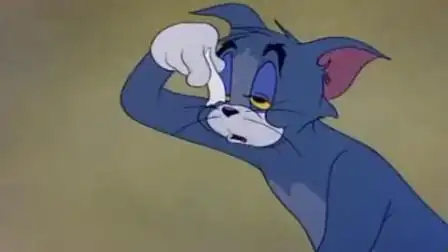 我在猫和老鼠: 太搞笑了, 汤姆牙签撑眼皮,贴假眼睛, 上课犯困的你有