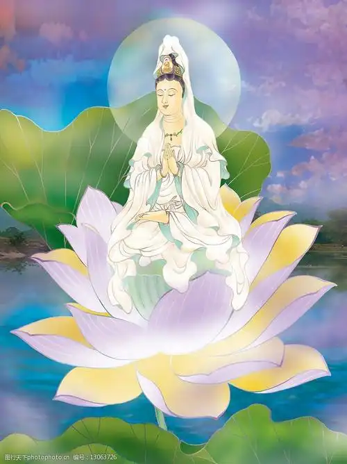 关键词:观世音菩萨 佛 菩萨 三十三观音 古代线描图 清爽插画 佛教