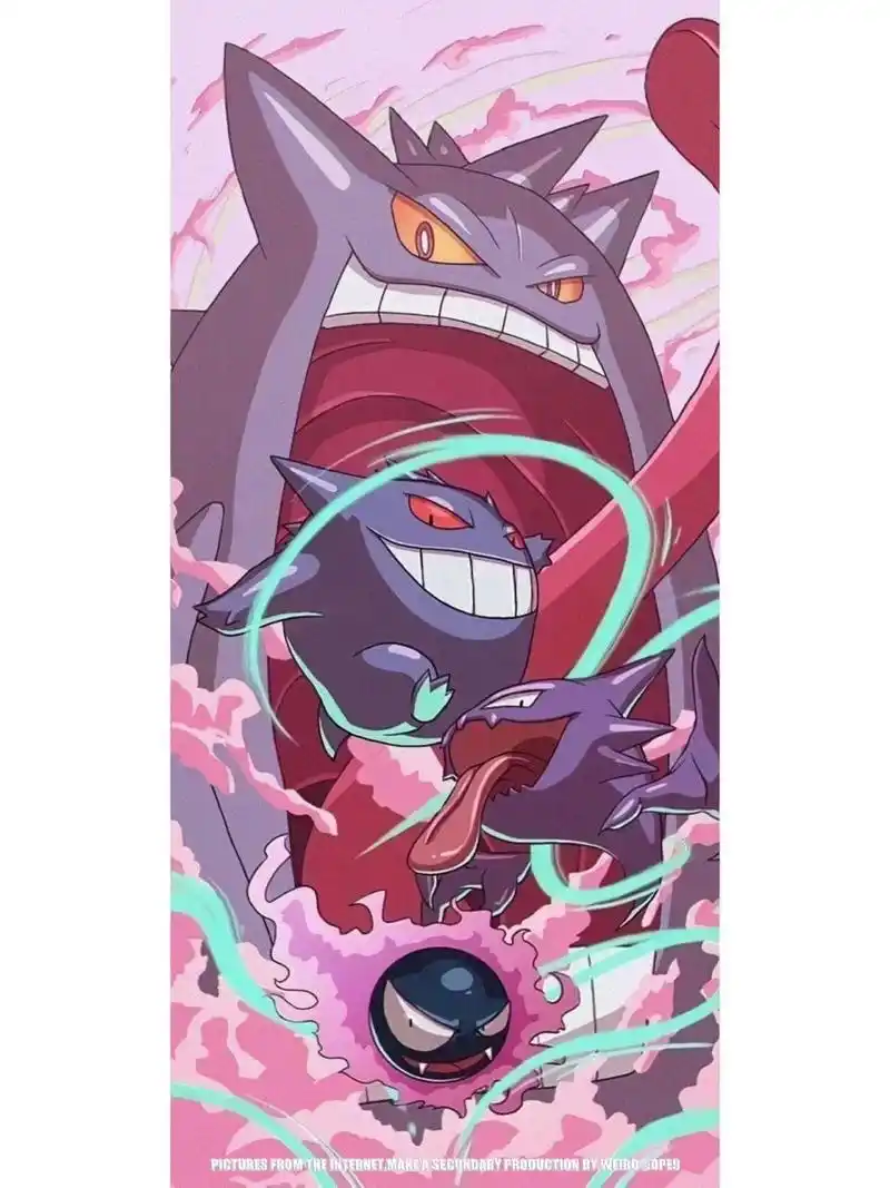 耿鬼壁纸      再分享一波耿鬼的手机壁纸,还是搜罗来的,一直保存在我