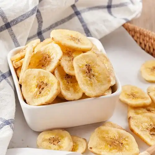 香蕉脆片500g蜜饯水果网红小吃油炸原味休闲香蕉干