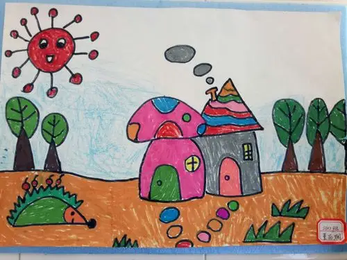 勐海县一小三年级(2)班绘画作品展