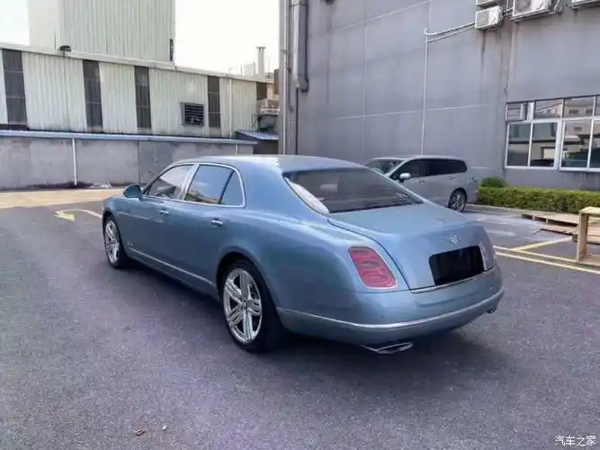 【图】天蓝色慕尚,帅的不要不要的_宾利论坛_汽车之家论坛