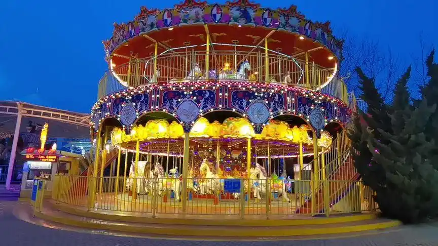 大连!星海广场!游乐场!