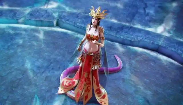 仙气,让人在不知不觉中想要靠得更近,以至于忘了眼前人是蛇人族的女王