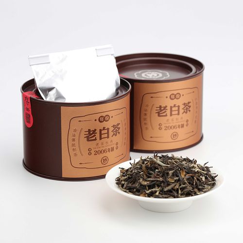 六妙白茶2006年一级白牡丹正宗福鼎年份老白茶福建散茶叶罐装36g