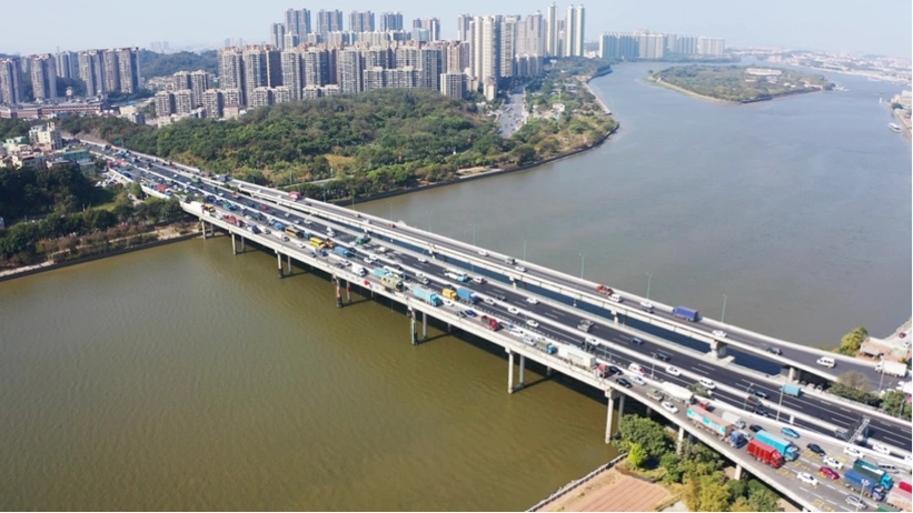 沿着高速看中国|广州北环高速最高日车流量达44.8万