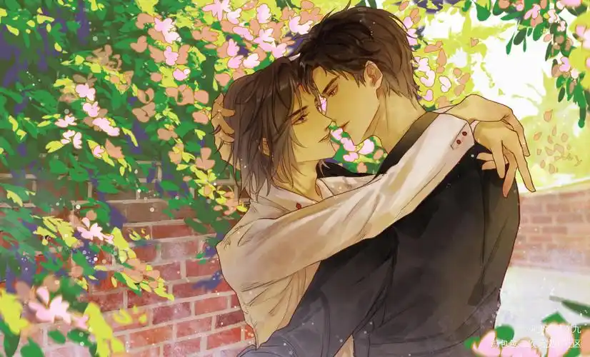 舟渡和花_骆闻舟费渡默读舟渡平涂日系我要上首推插画同人绘画作品