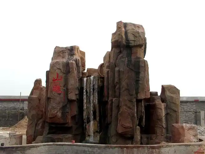 衢州景区假山施工队塑石假山大型假山