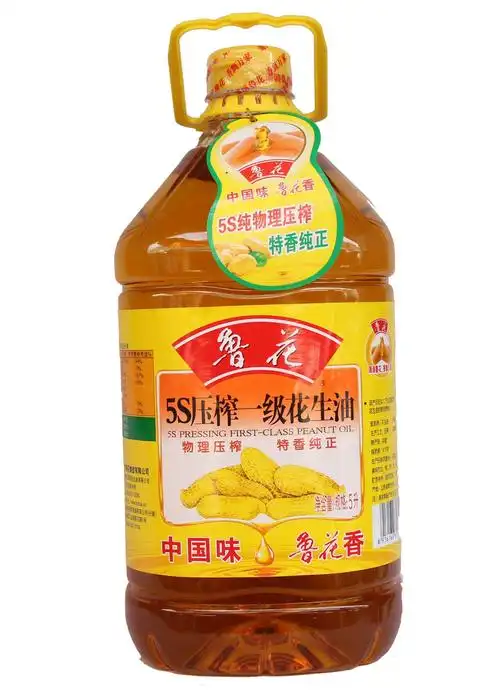 鲁花5s压榨一级花生油5l(1件4桶 不开零)