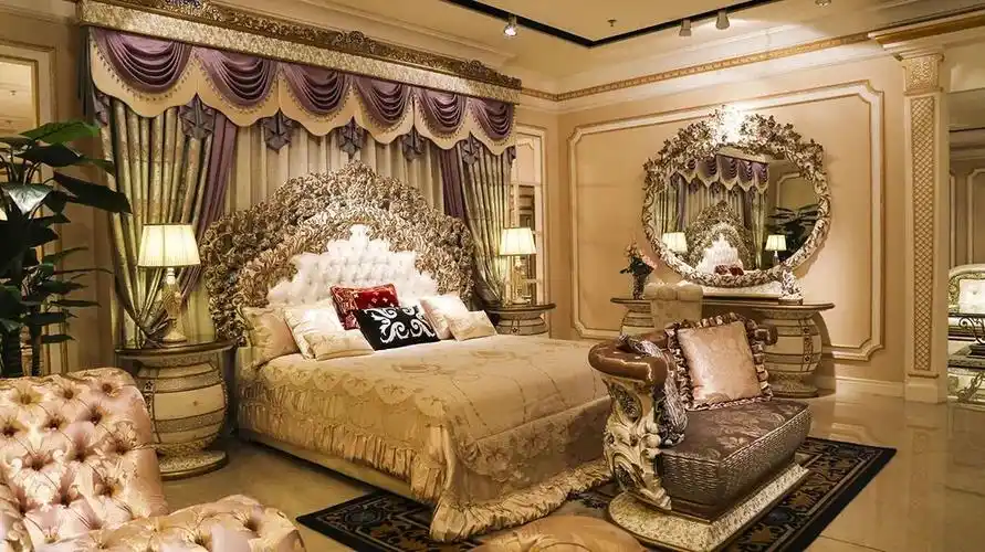 典雅宫廷风,欧式卧室这般打造