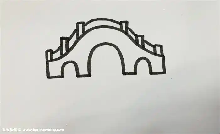 画桥怎么画
