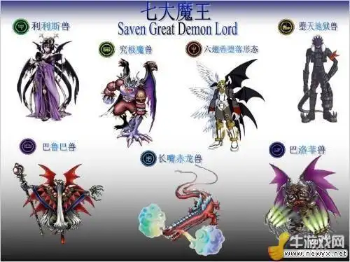 数码宝贝复原解码有新角色七大魔王