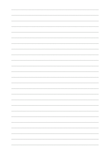 a4横线稿纸模板doc6页