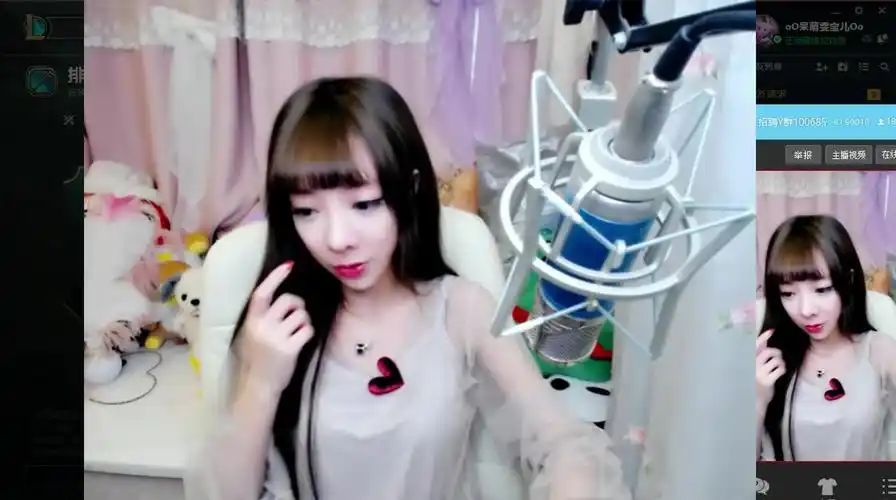 虎牙直播英雄联盟女主播童话和水友5黑adc女警第20171109期